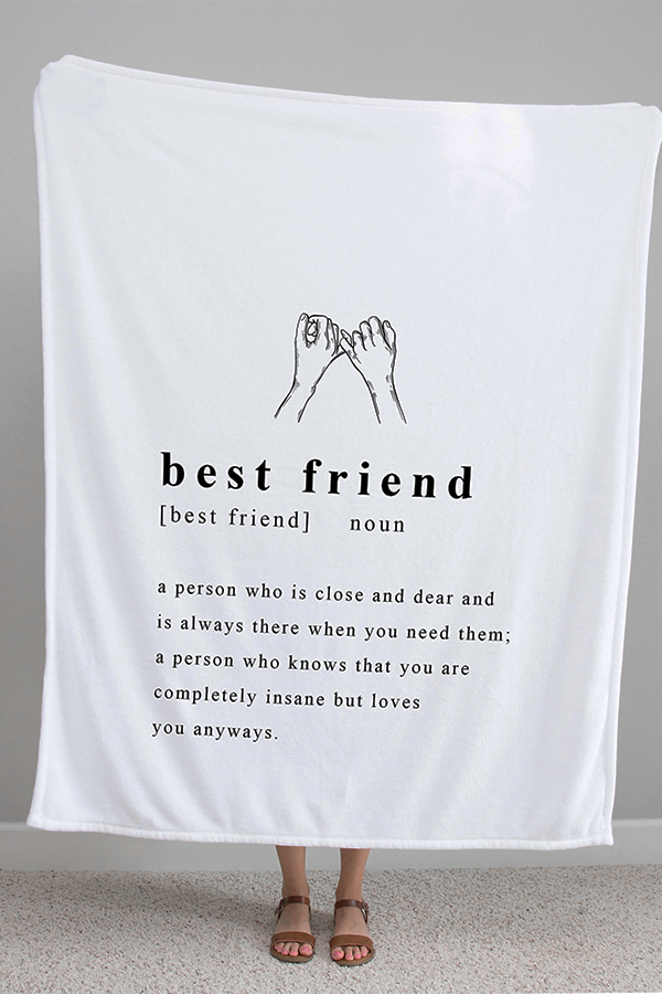 Best Friend Fleece Blanket