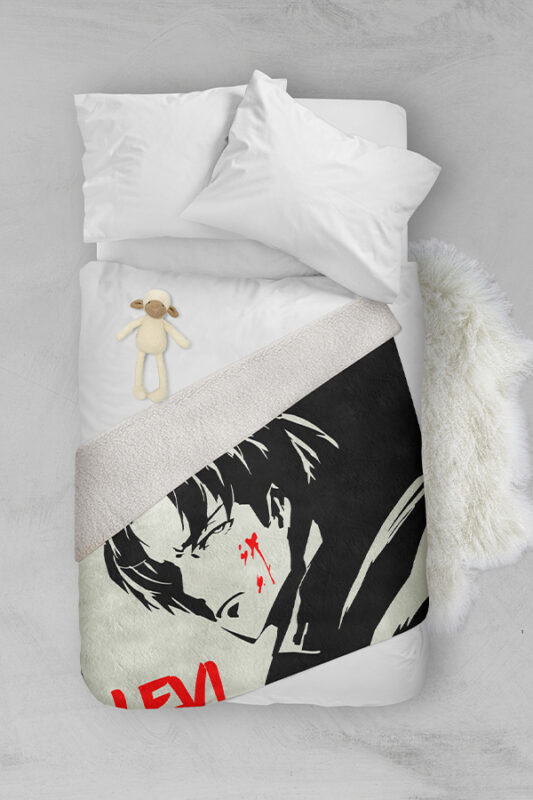 Levi Ackerman Fleece Blanket PW UNION