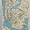 Map of Newyork Subways Elevated Lines Fleece Blanket