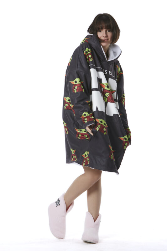 WEARABLE BLANKET BABY YODA HOODIE BLANKET