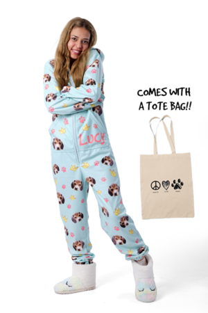 custom dog petie pajamas